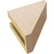 Ekena Millwork 3"W x 6"D x 6"H Classic Concord Rough Cedar Woodgrain TimberThane Corbel, Primed Tan CORUR03X06X06CONRCPR - alternate 4